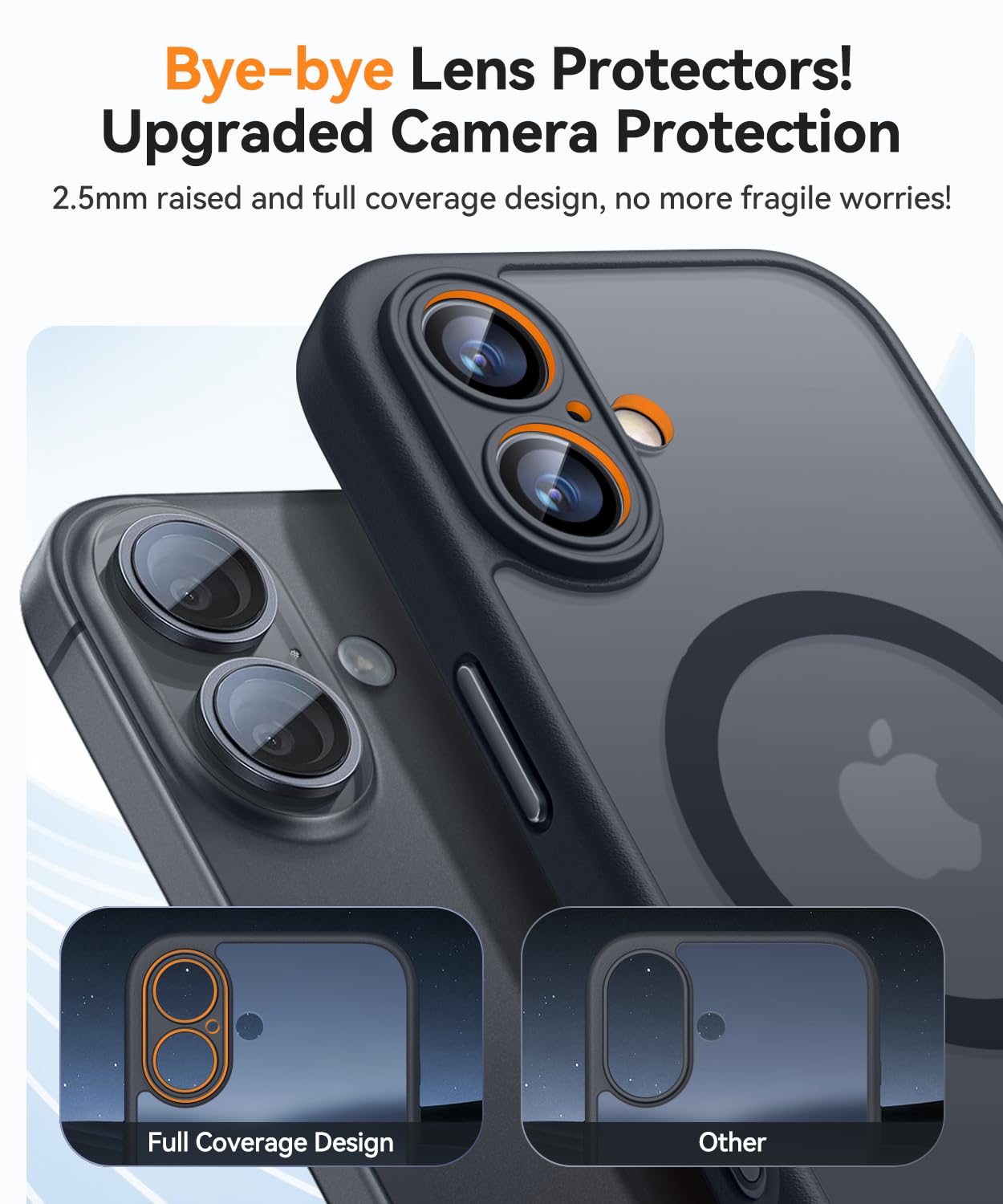 Foto 4 pulgar | Funda Magnética Canshn Para Iphone 16 Plus - Negra - Venta Internacional.