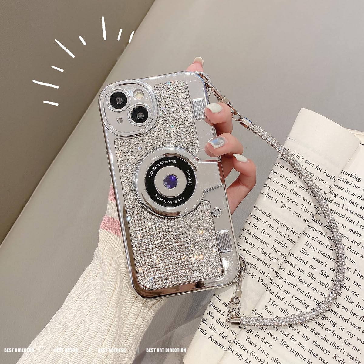 Foto 3 pulgar | Funda De Teléfono Qokcoahn Compatible Con La Cámara Vintage Del Iphone 12 - Venta Internacional.