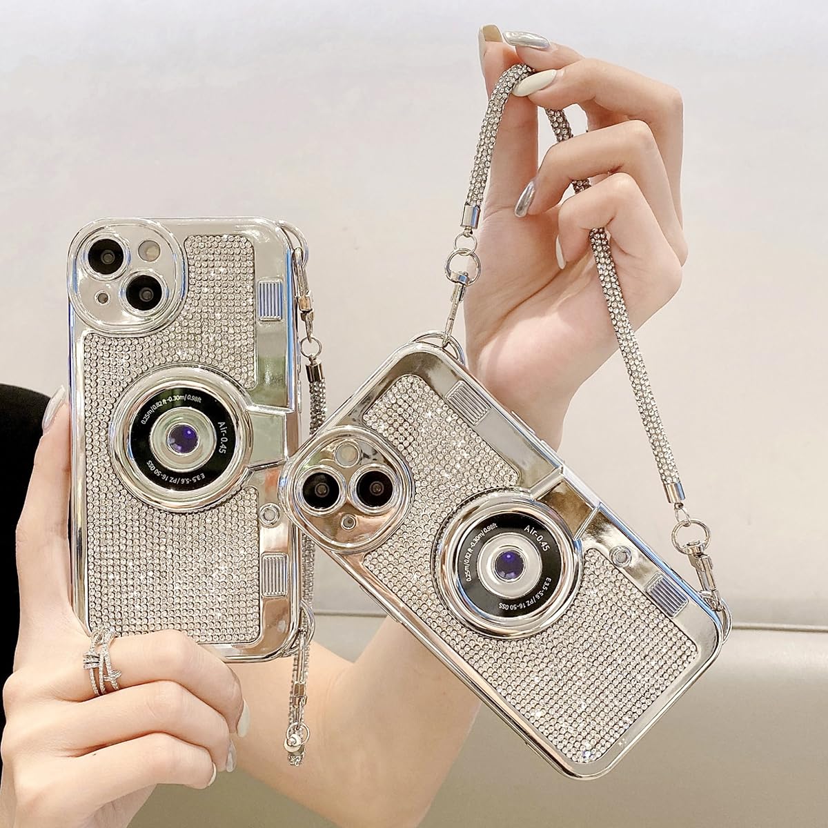Foto 7 pulgar | Funda De Teléfono Qokcoahn Compatible Con La Cámara Vintage Del Iphone 12 - Venta Internacional.