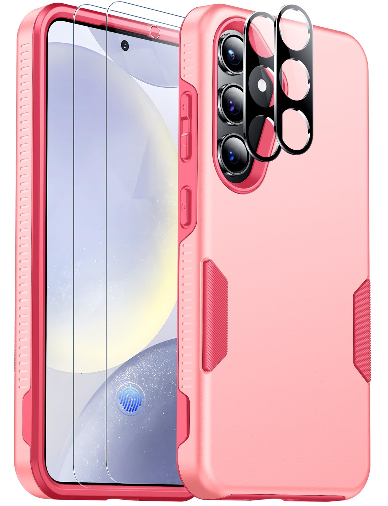 Foto 2 pulgar | Funda De Teléfono Spidercase Para Samsung Galaxy S24 Plus 2024 Rosa - Venta Internacional.