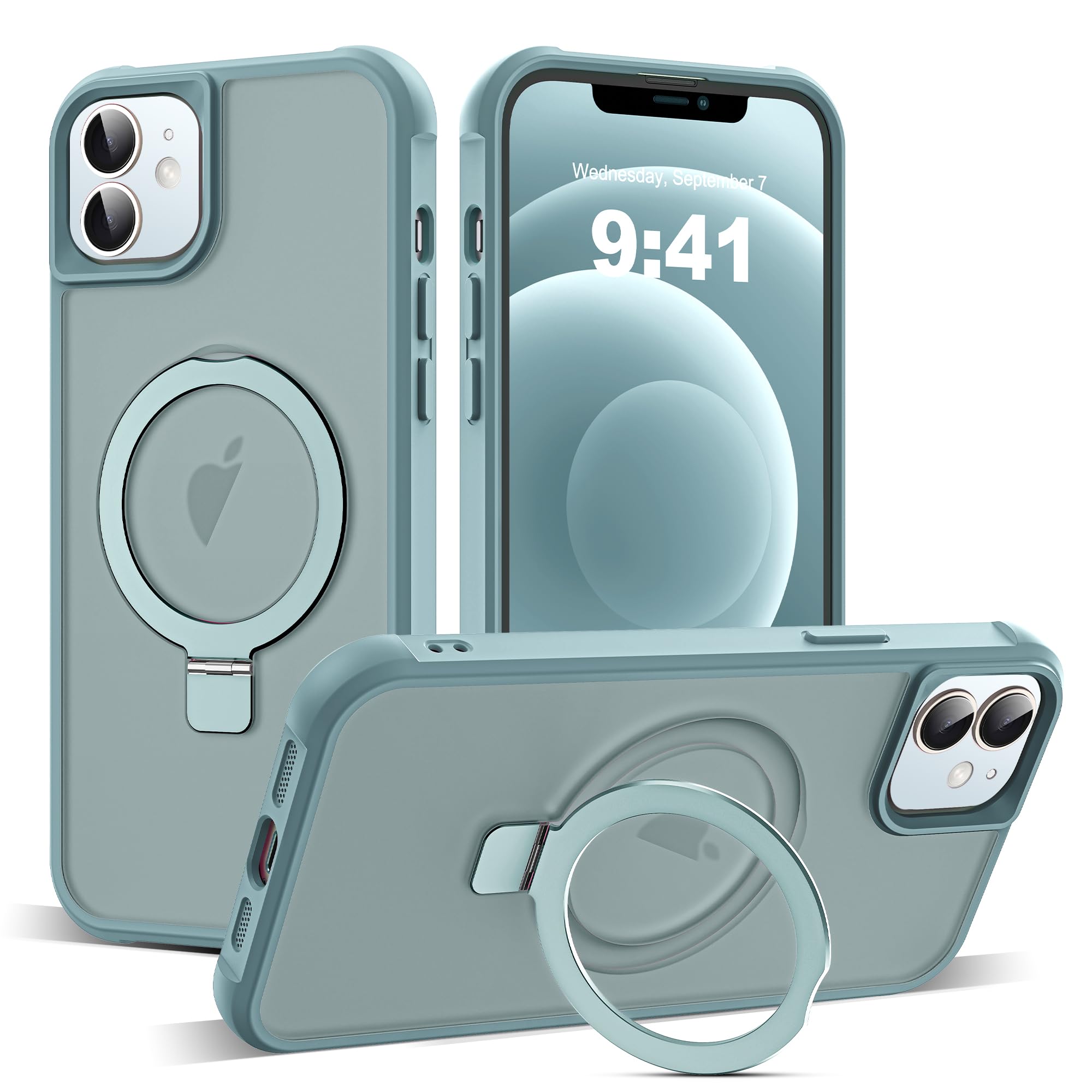 Foto 2 pulgar | Funda De Teléfono Skylmw Compatible Con Iphone 12/12 Pro 6.1 Azul - Venta Internacional.