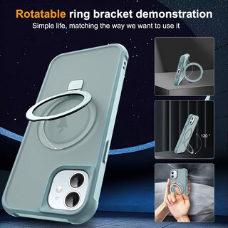 Foto 2 | Funda De Teléfono Skylmw Compatible Con Iphone 12/12 Pro 6.1 Azul - Venta Internacional.