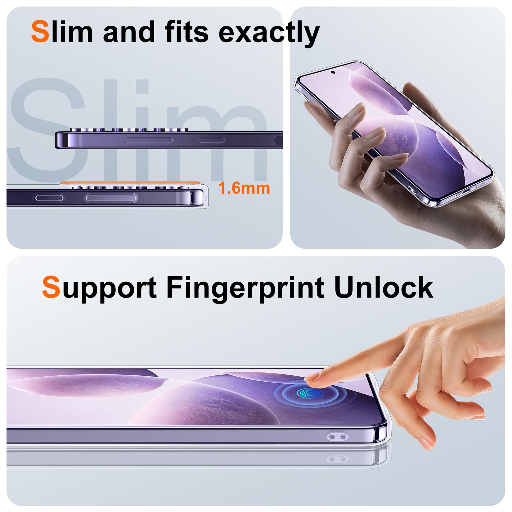 Foto 6 pulgar | Funda De Teléfono Spidercase Para Samsung Galaxy S24 De 6.2 Pulgadas, Transparente - Venta Internacional.