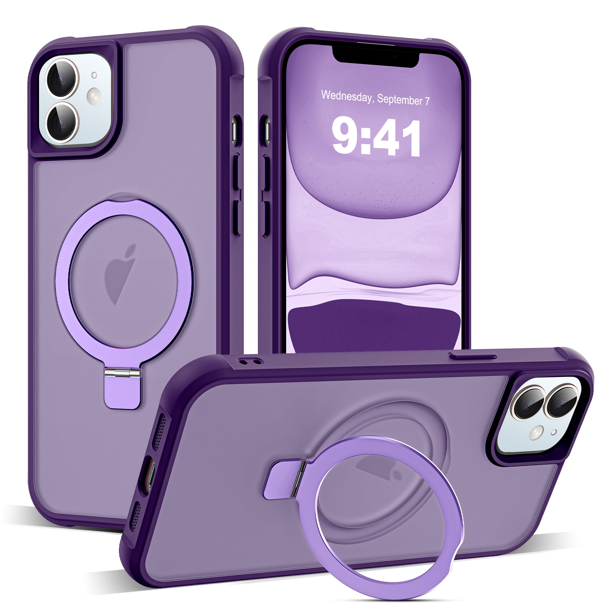 Foto 2 pulgar | Funda De Teléfono Skylmw Compatible Con Iphone 11 6.1 Púrpura - Venta Internacional.