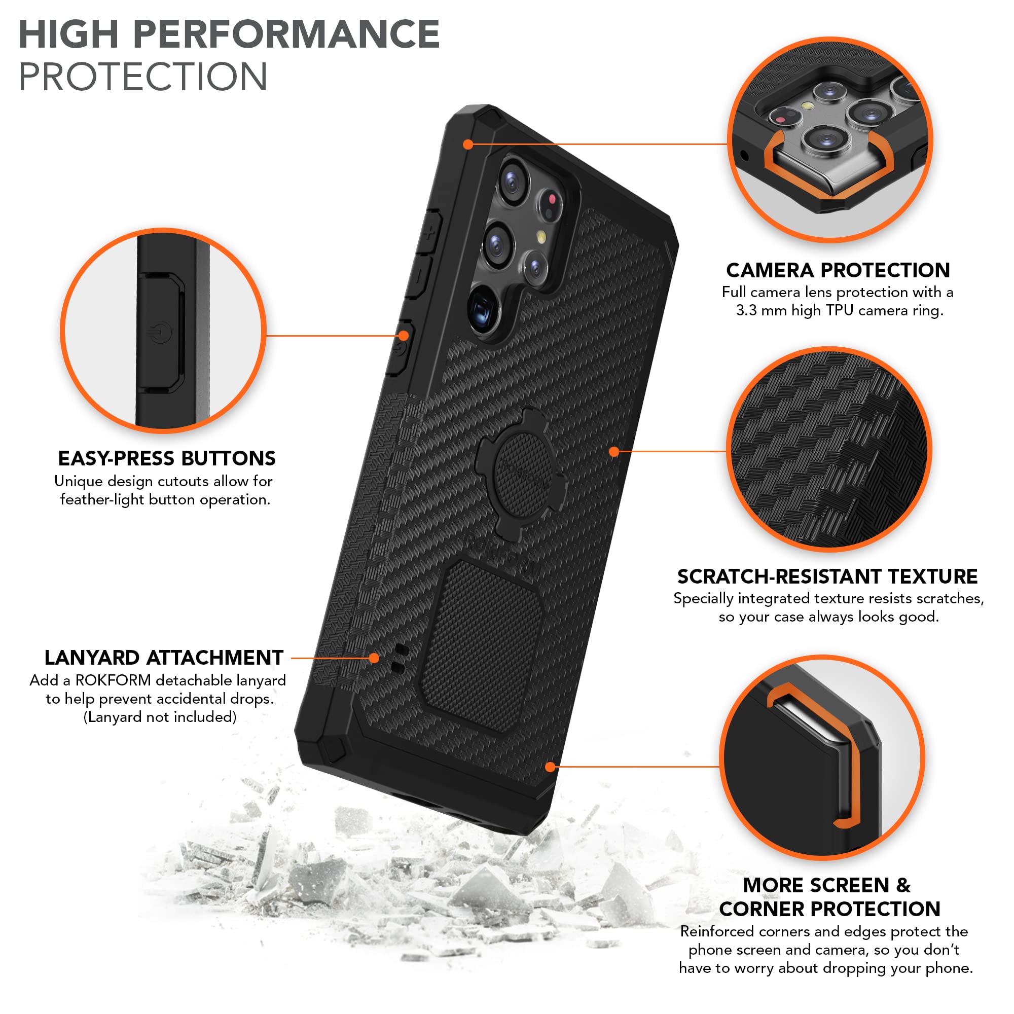 Foto 4 pulgar | Funda Para Teléfono Rokform Galaxy S21 Ultra 5g Magnetic Twist Lock - Venta Internacional.