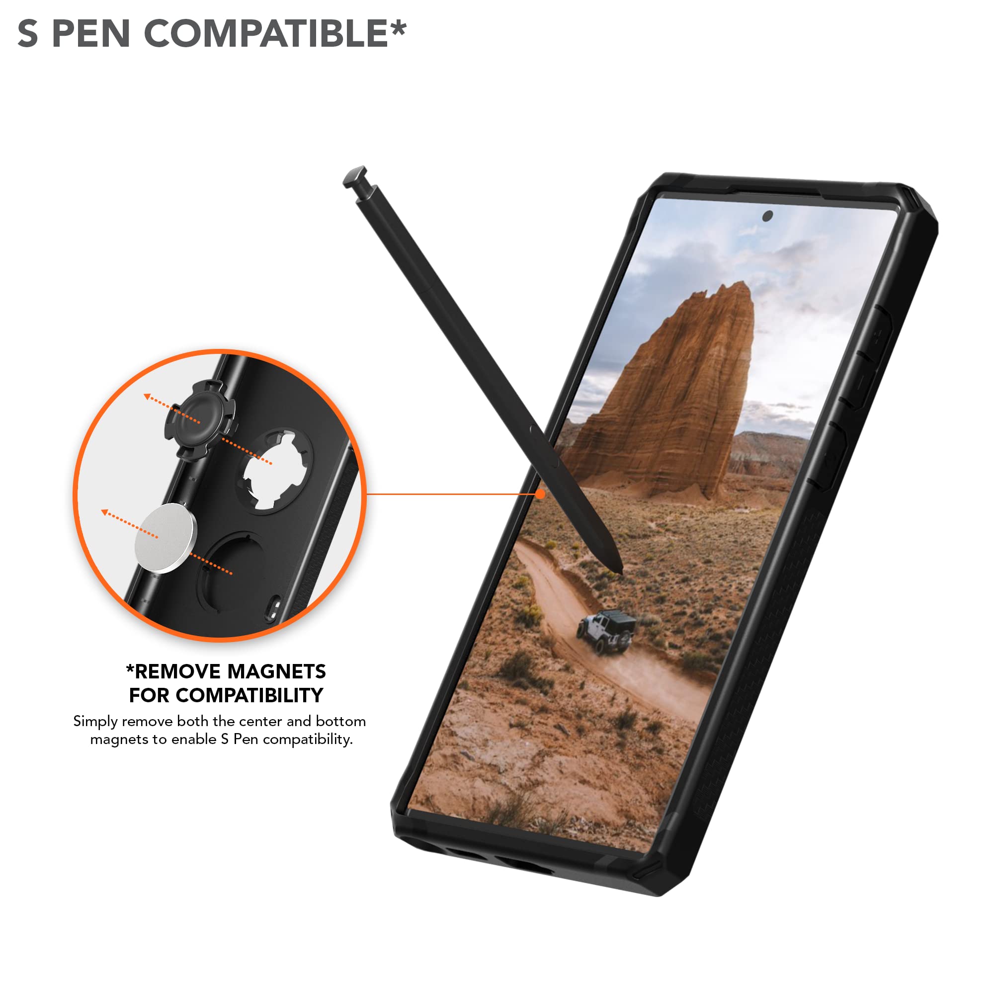 Foto 7 pulgar | Funda Para Teléfono Rokform Galaxy S21 Ultra 5g Magnetic Twist Lock - Venta Internacional.