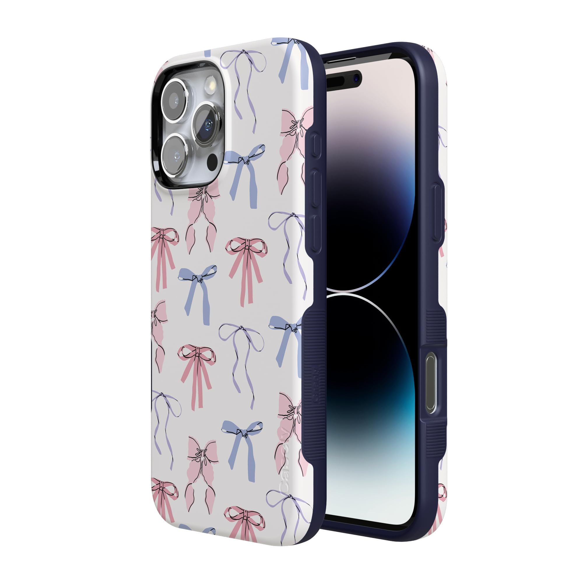 Foto 7 pulgar | Funda Para Teléfono Casely Coquette Girlie Pastel Bows Para Iphone 16 Pro Max - Venta Internacional.