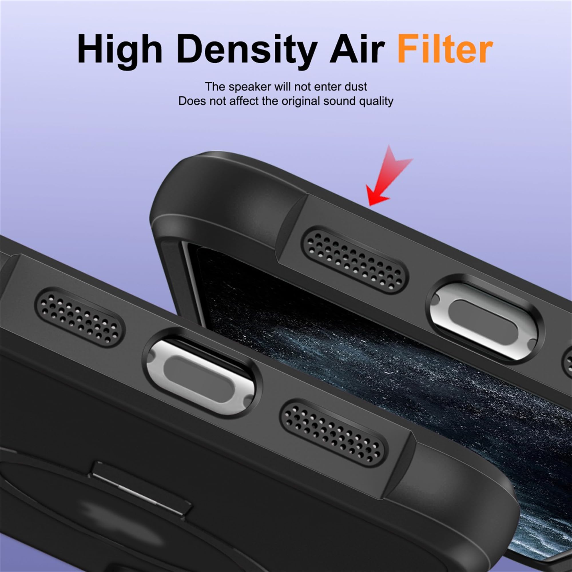 Foto 8 pulgar | Funda De Teléfono Skylmw Compatible Con Iphone 11 6.1 Con Soporte Negro - Venta Internacional.