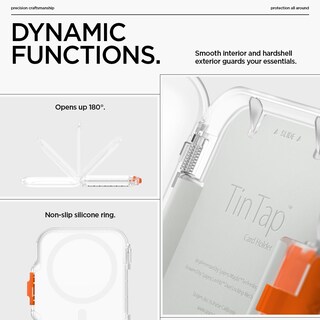Foto 7 | Tarjetero Magnético Spigen Tintap Magfit+ Para Iphone - Venta Internacional.