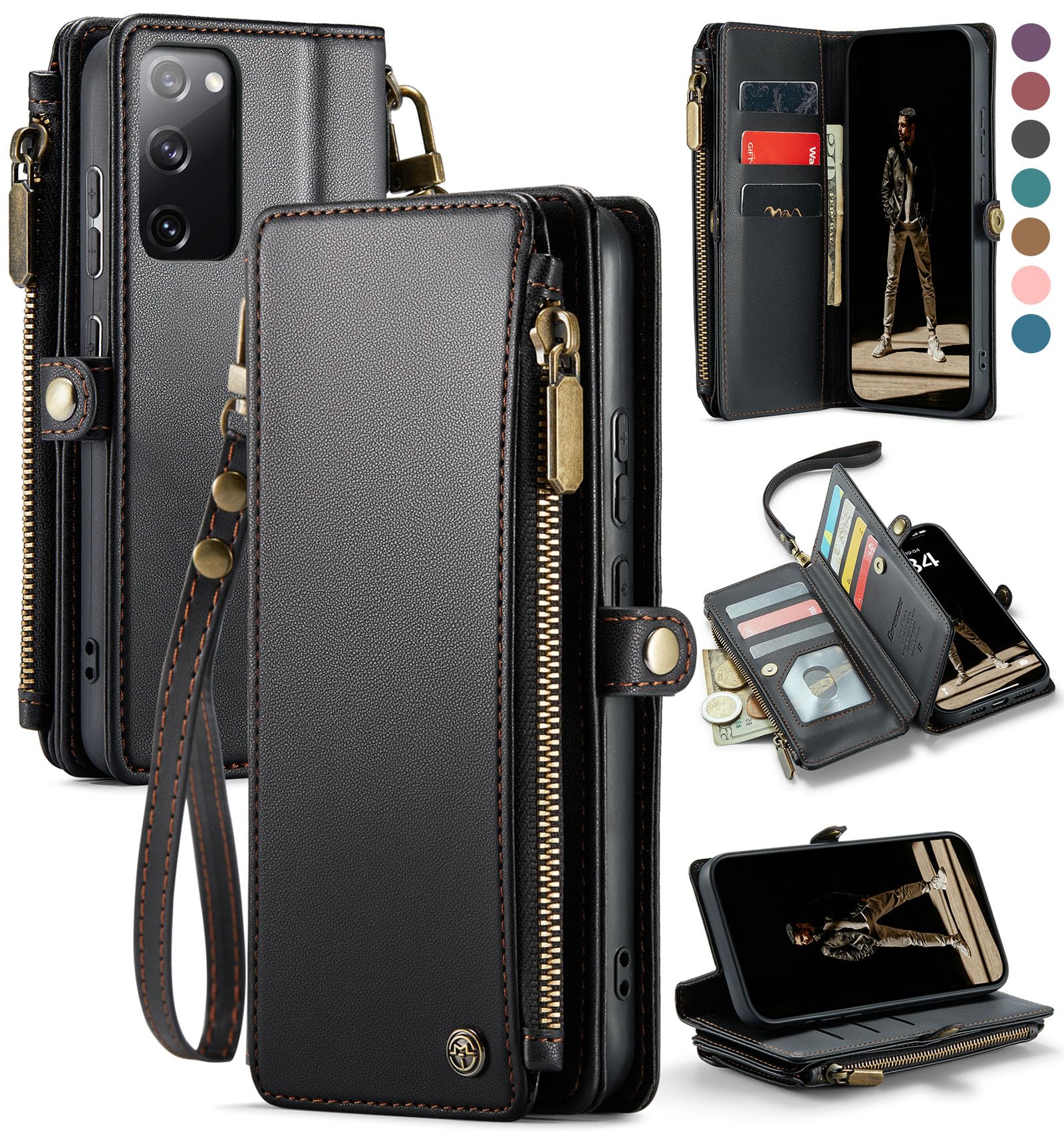 Funda Wallet Defcase Compatible Con Samsung Galaxy S20 Fe 5g - Venta Internacional.