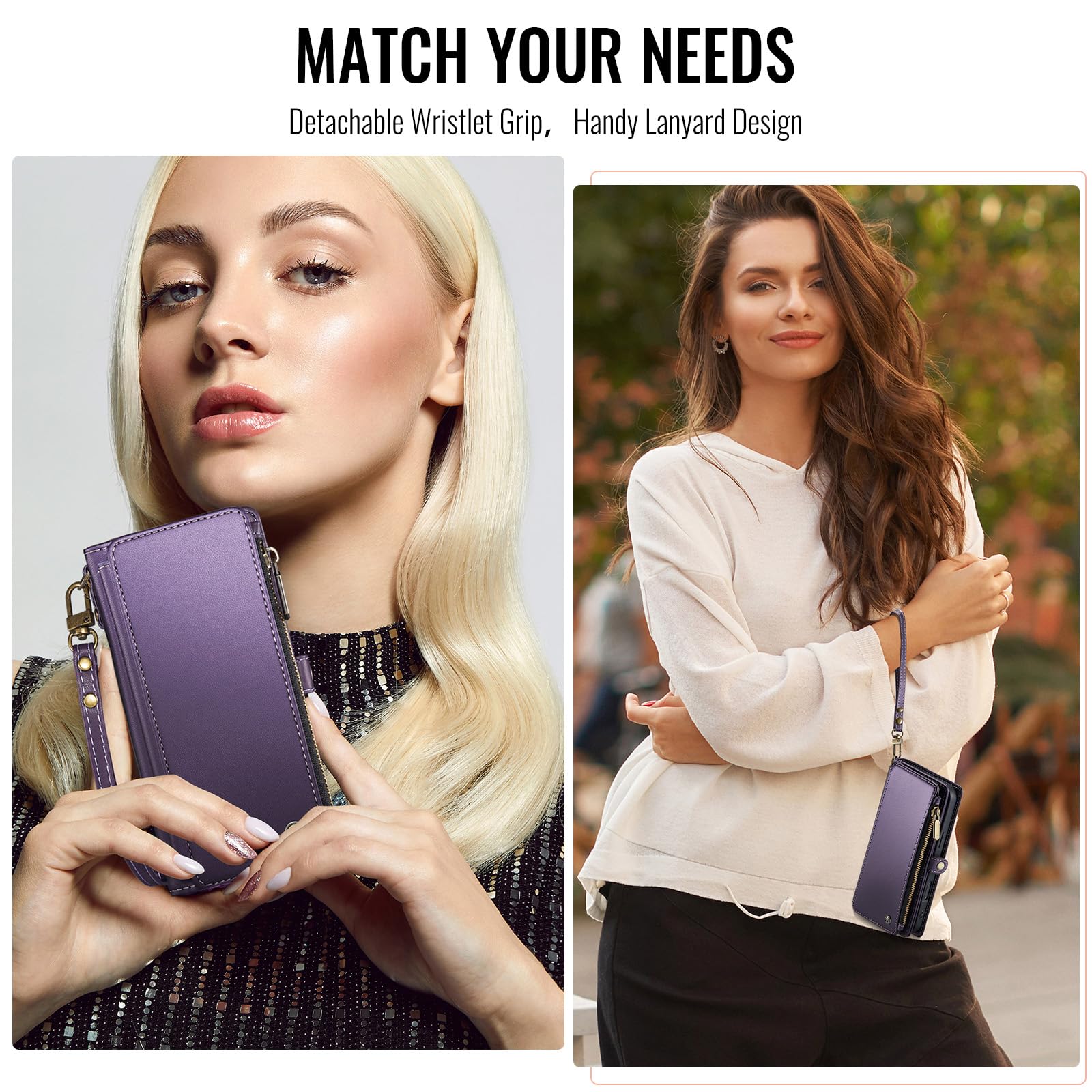 Foto 5 | Funda De Teléfono Wallet Defense Compatible Con Iphone 16 Pro - Venta Internacional.
