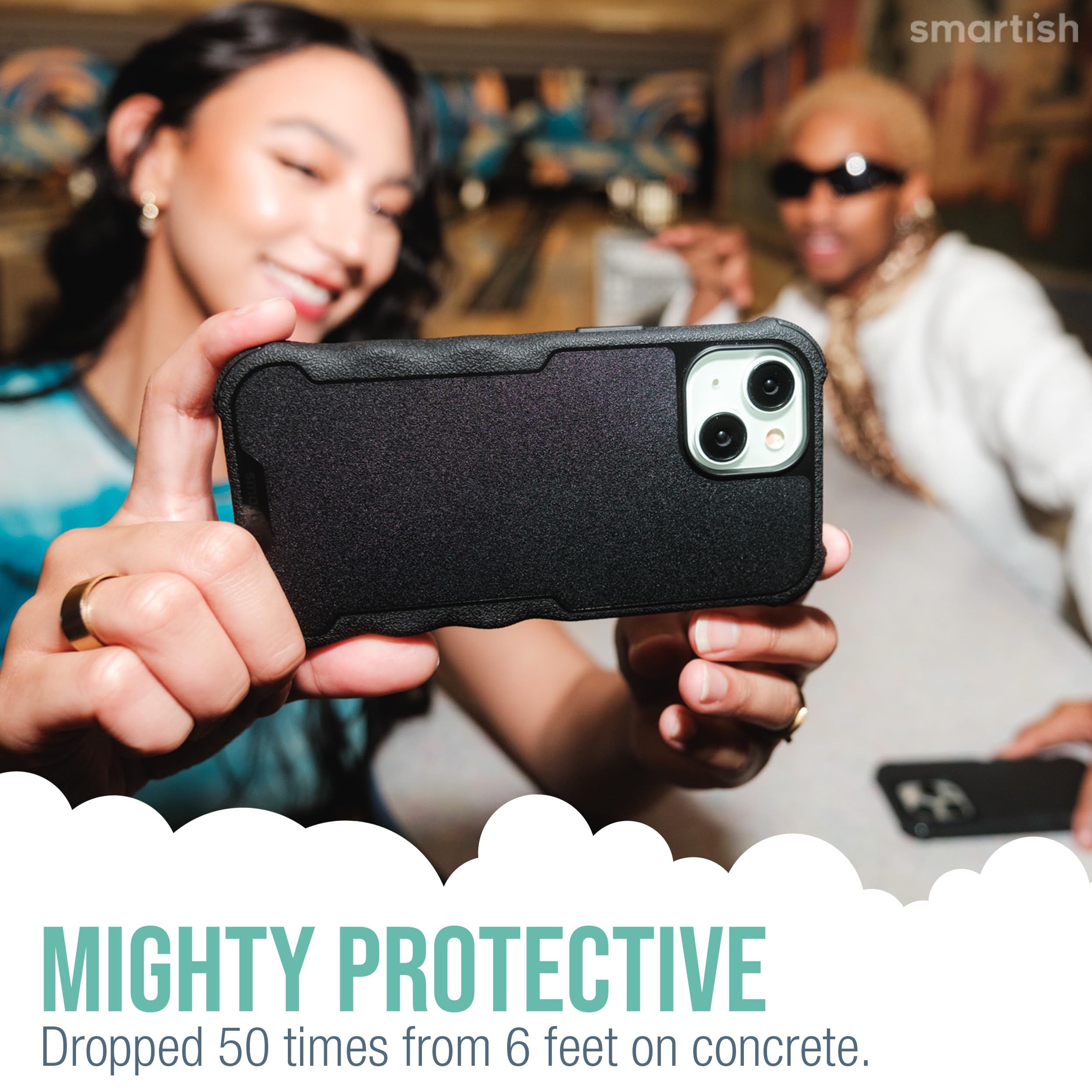 Foto 3 | Funda Magnética Protectora Smartish Gripzilla Para Iphone 15 - Venta Internacional.