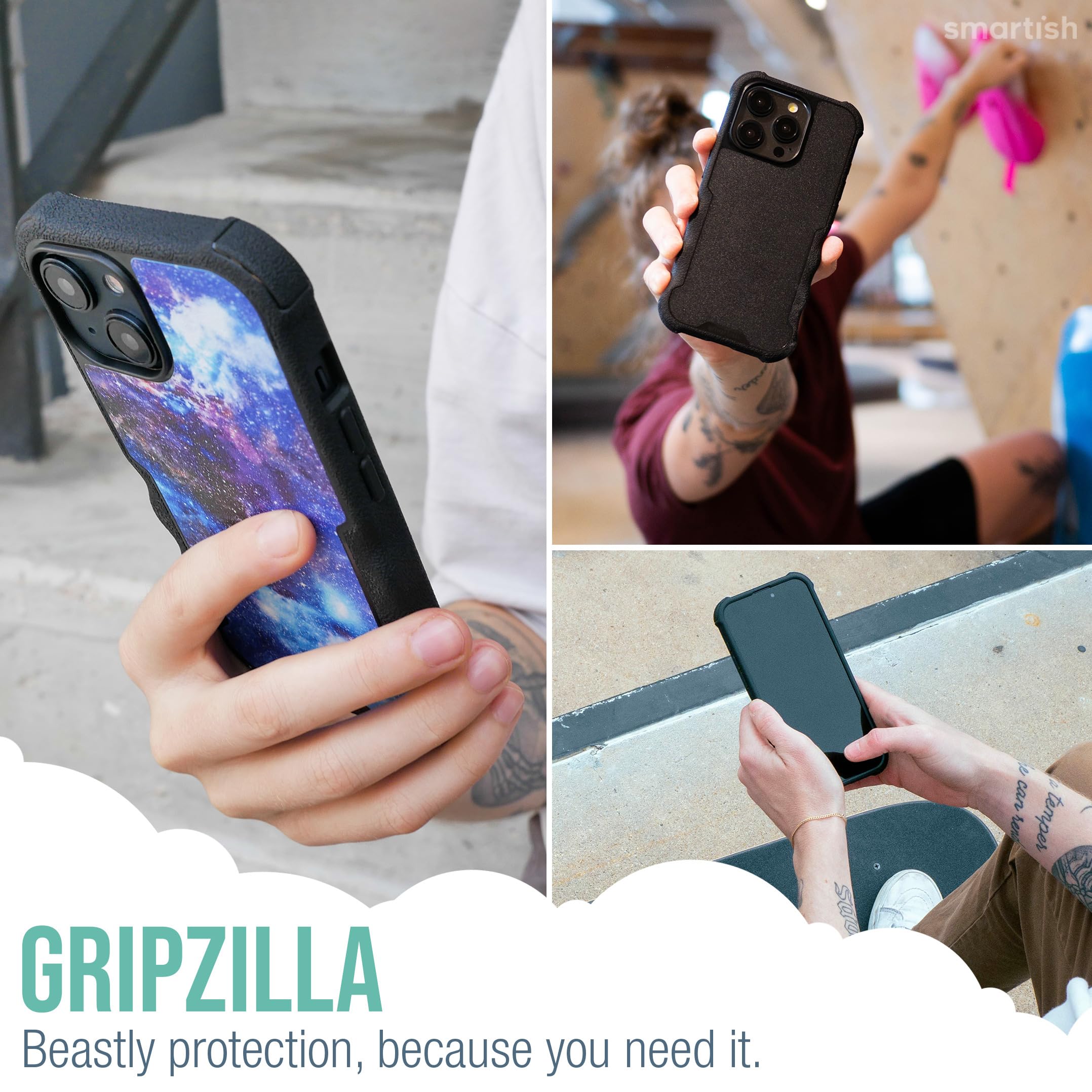 Foto 8 pulgar | Funda Magnética Protectora Smartish Gripzilla Para Iphone 15 - Venta Internacional.