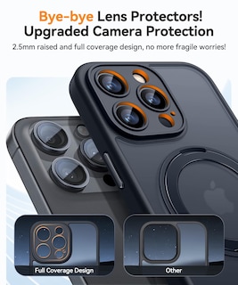 Foto 4 | Funda Para Teléfono Canshn Con Soporte Magnético Giratorio 360° Para Iphone 15 Pro 6.1 - Venta Internacional.