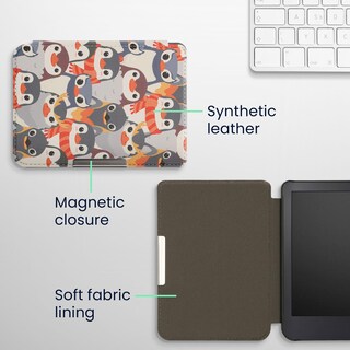 Foto 5 | Funda Para Lector Electrónico Kwmobile Compatible Con Kobo Clara 2e/tolino Shine 4 - Venta Internacional.