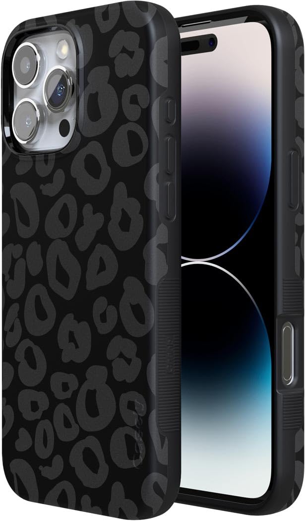 Foto 5 pulgar | Funda De Teléfono Casely Into The Wild Black Leopard Para Iphone 16 Pro Max - Venta Internacional.