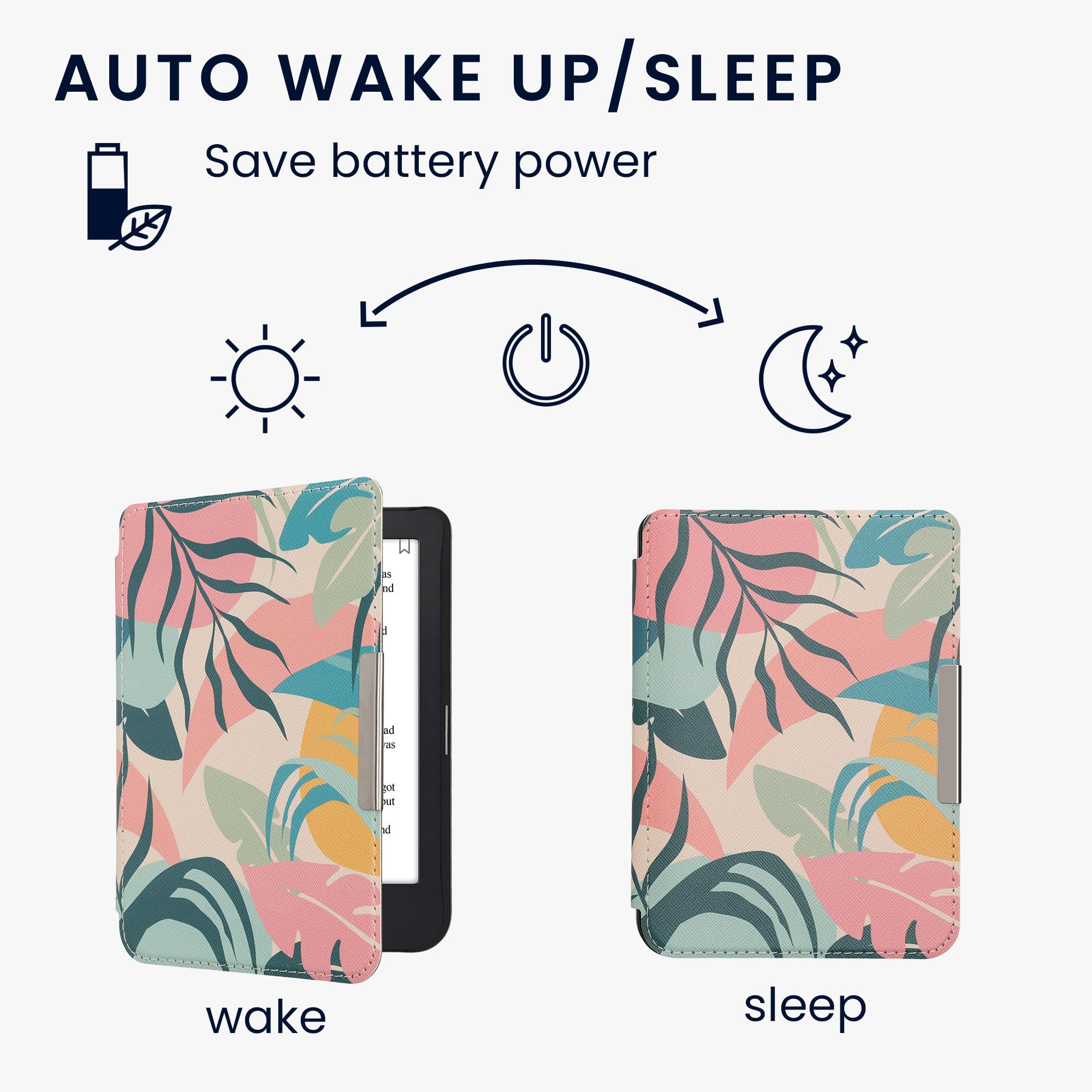 Foto 4 pulgar | Funda Para Lector Electrónico Kwmobile Compatible Con Kobo Clara 2e/tolino Shine 4 - Venta Internacional.