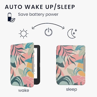 Foto 3 | Funda Para Lector Electrónico Kwmobile Compatible Con Kobo Clara 2e/tolino Shine 4 - Venta Internacional.