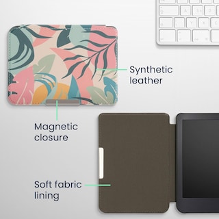 Foto 5 | Funda Para Lector Electrónico Kwmobile Compatible Con Kobo Clara 2e/tolino Shine 4 - Venta Internacional.