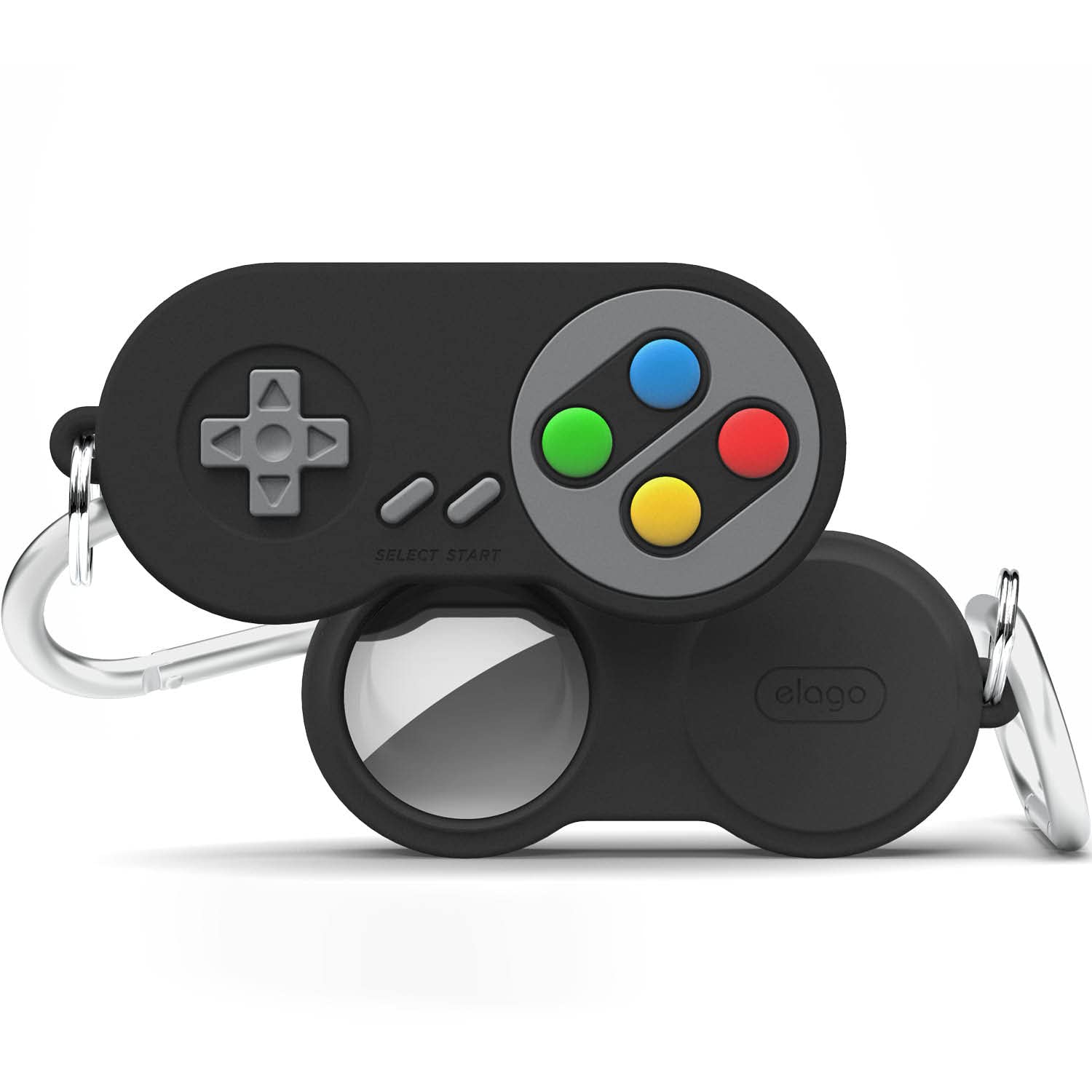 Funda Para Llavero Elago W5, Compatible Con Apple Airtags, Color Negro - Venta Internacional.