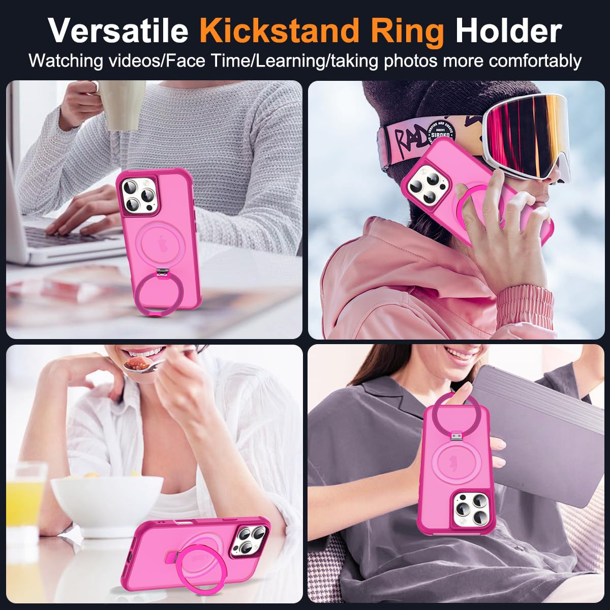 Foto 6 pulgar | Funda De Teléfono Skylmw Compatible Con Iphone 16 Pro Max De 6.9'' - Venta Internacional.