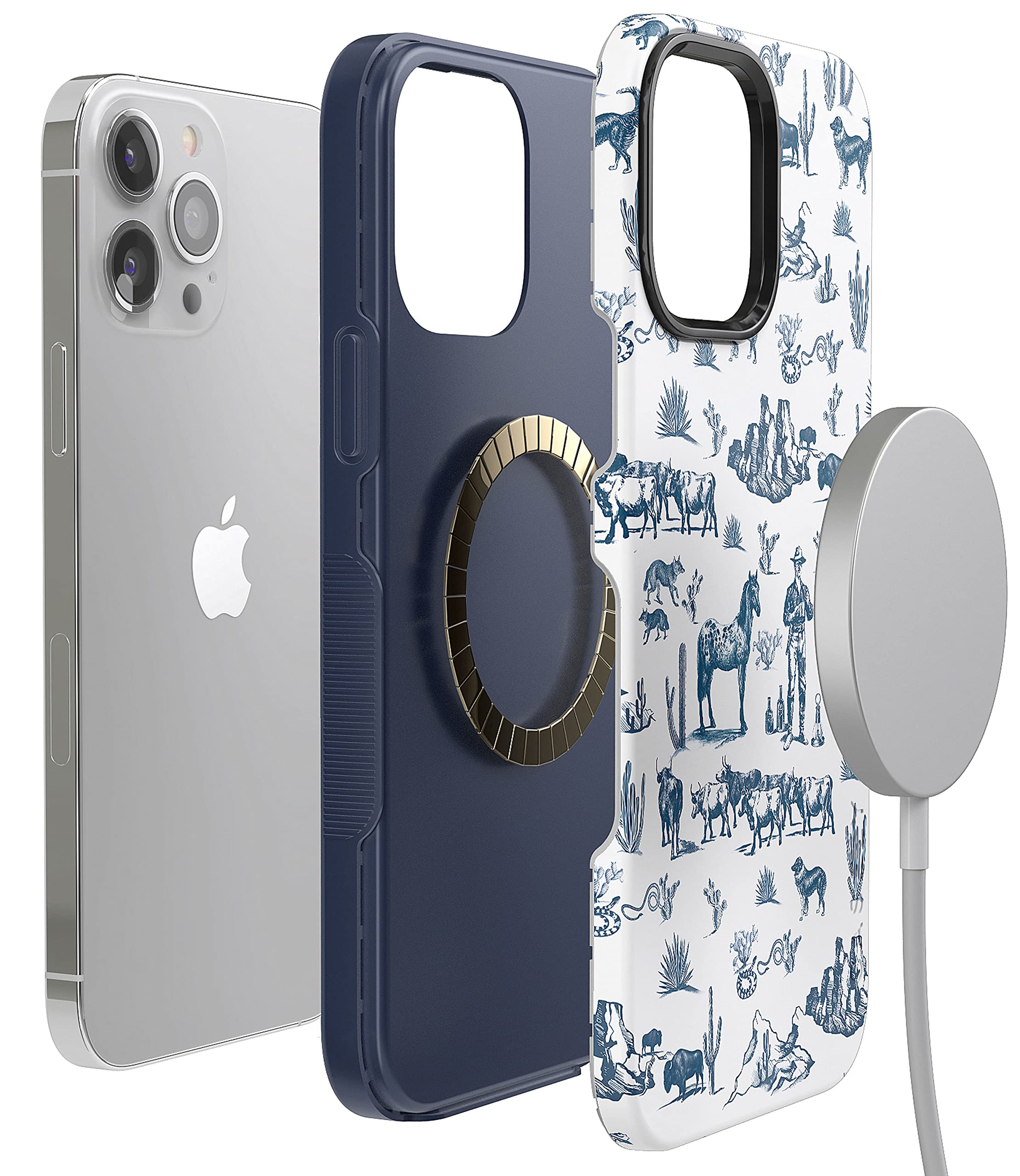 Foto 7 pulgar | Funda De Teléfono Casely Wild West Adventure Desert Para Iphone 14 Pro Max - Venta Internacional.