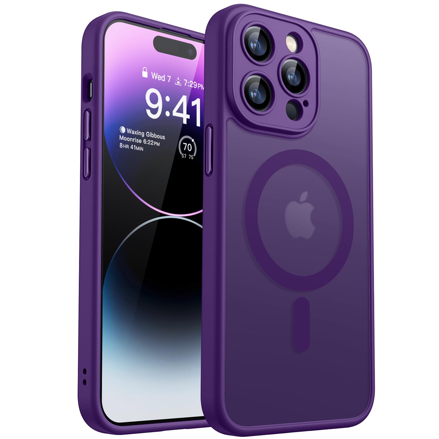 Foto 2 pulgar | Funda Magnética Canshn Compatible Con Iphone 14 Pro De 6.1 Pulgadas - Venta Internacional.