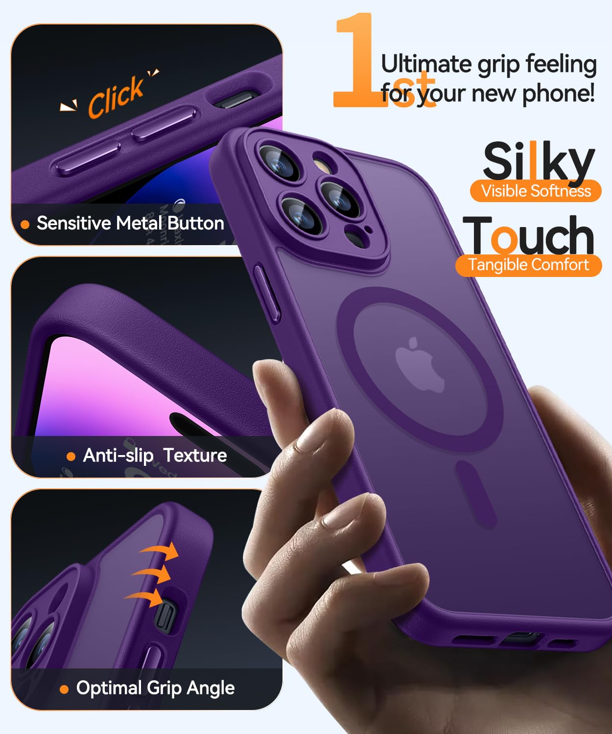Foto 6 pulgar | Funda Magnética Canshn Compatible Con Iphone 14 Pro De 6.1 Pulgadas - Venta Internacional.