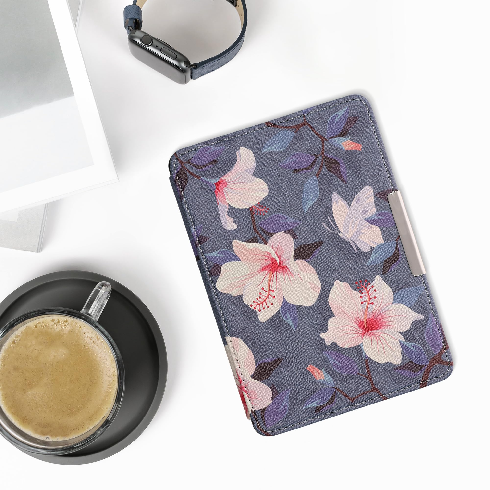 Foto 2 | Funda Kwmobile Compatible Con Amazon Kindle Paperwhite Fuchsia - Venta Internacional.