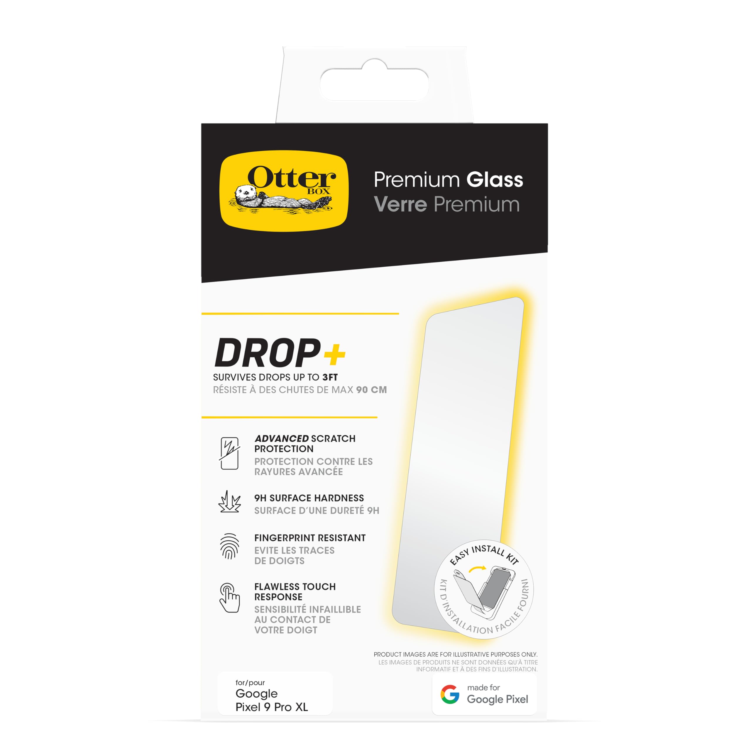 Foto 2 pulgar | Protector De Pantalla Otterbox Google Pixel 9 Pro Xl Premium Glass - Venta Internacional.