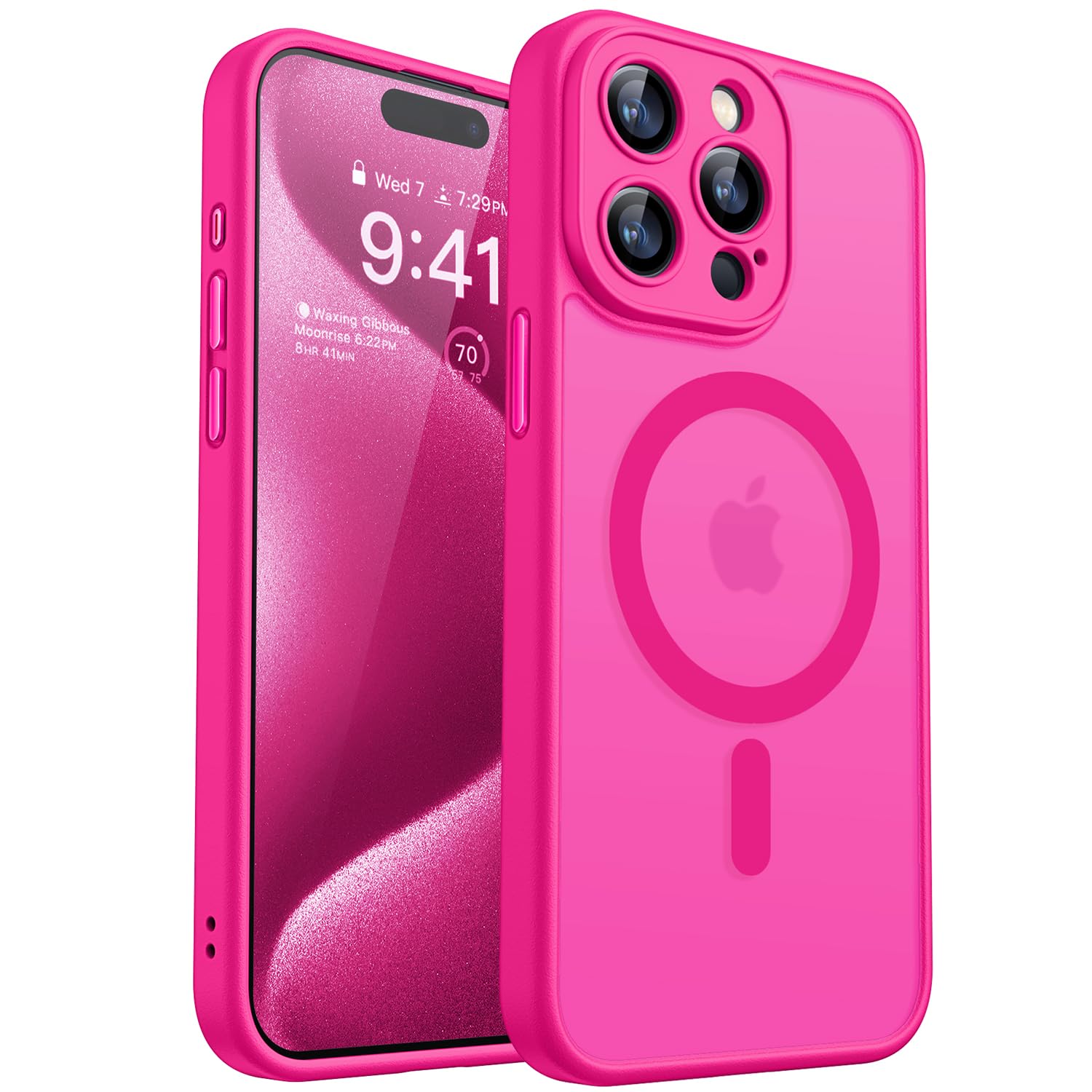 Foto 2 pulgar | Funda Magnética Canshn Compatible Con Iphone 15 Pro Max - Venta Internacional.