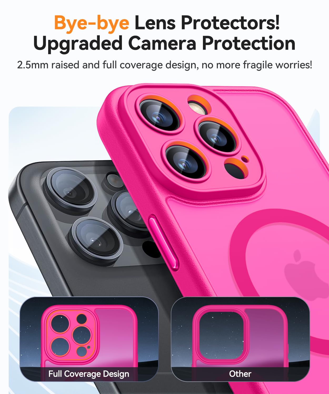 Foto 4 pulgar | Funda Magnética Canshn Compatible Con Iphone 15 Pro Max - Venta Internacional.
