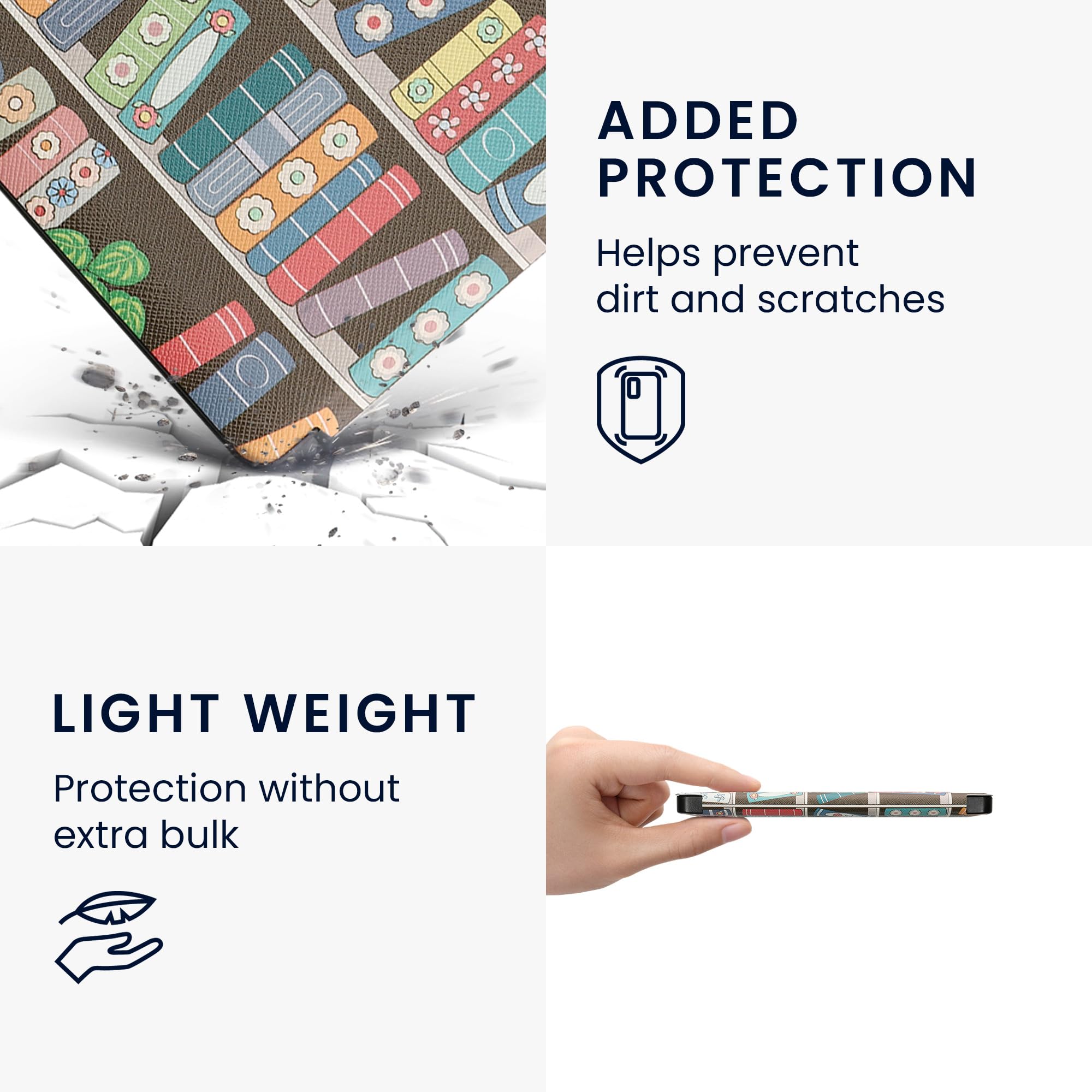 Foto 5 pulgar | Funda Kwmobile Compatible Con El Lector Electrónico Kobo Libra 2 - Venta Internacional.