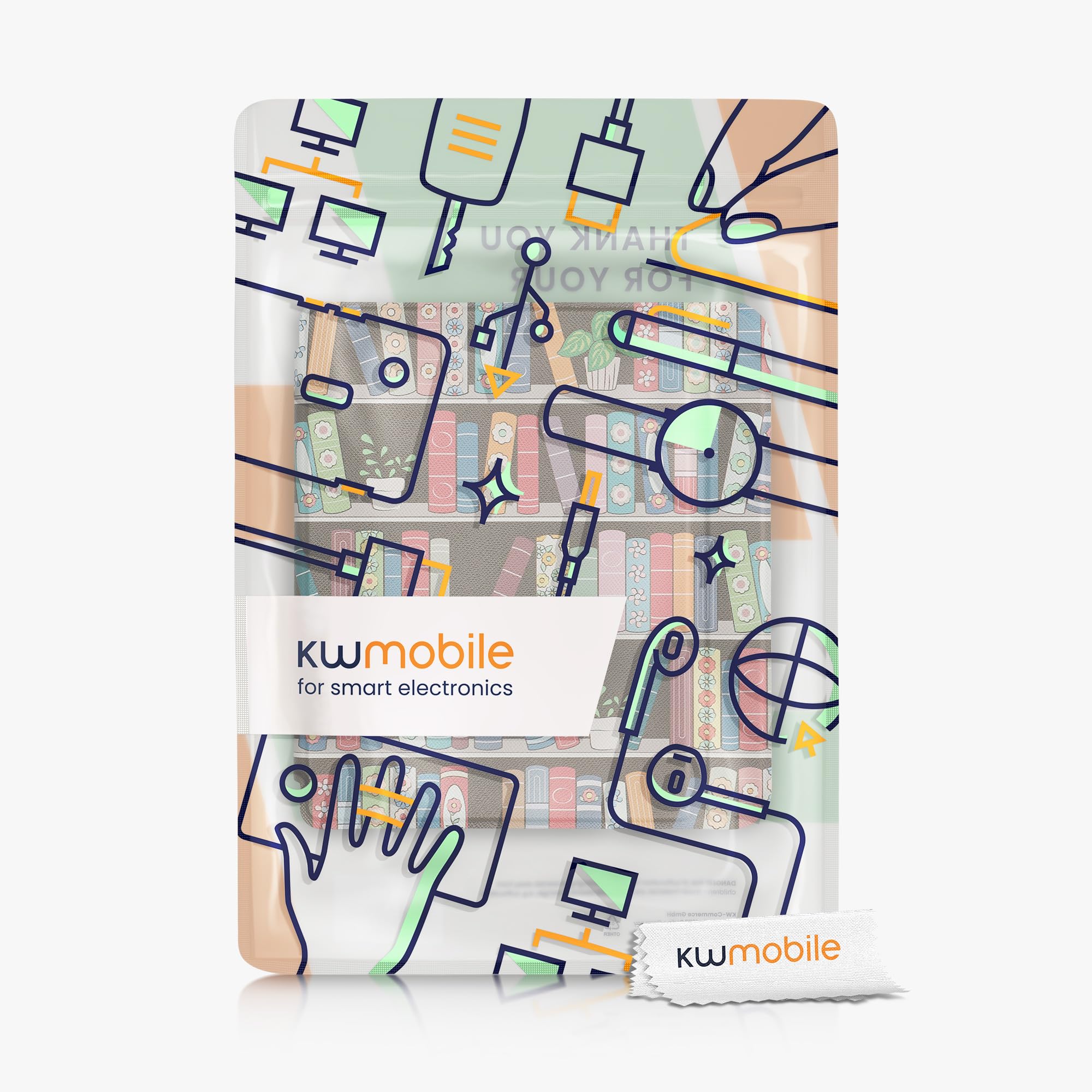 Foto 7 | Funda Kwmobile Compatible Con El Lector Electrónico Kobo Libra 2 - Venta Internacional.