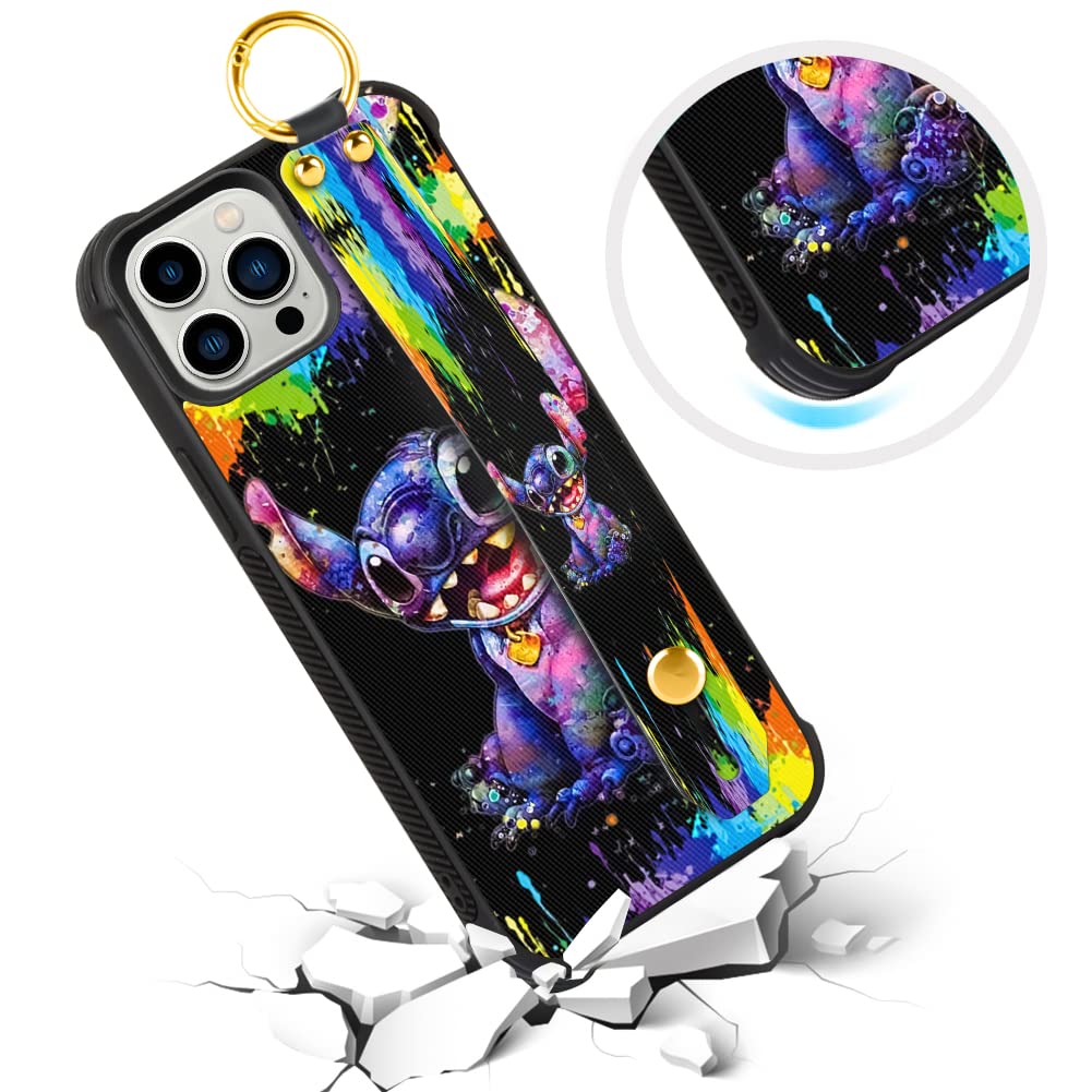 Foto 3 pulgar | Funda De Teléfono Cuwana Cartoon Para Iphone 14 Pro De 6.1 Pulgadas 2022 Con Cordón - Venta Internacional.