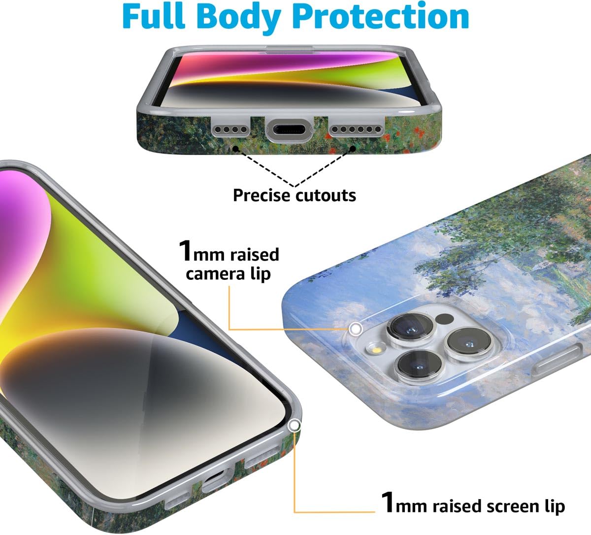 Foto 6 pulgar | Funda Para Teléfono Casely Iphone 16 Pro Monet's View Edición Limitada - Venta Internacional.