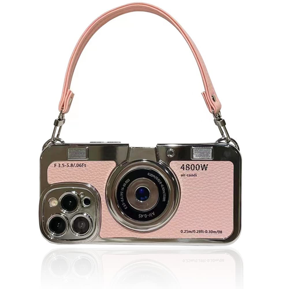 Funda Para Teléfono Qokcoahn Compatible Con Iphone 16 Pro, Color Rosa - Venta Internacional.