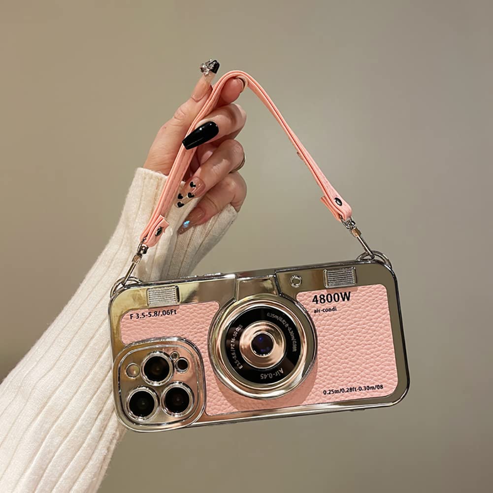 Foto 2 | Funda Para Teléfono Qokcoahn Compatible Con Iphone 16 Pro, Color Rosa - Venta Internacional.