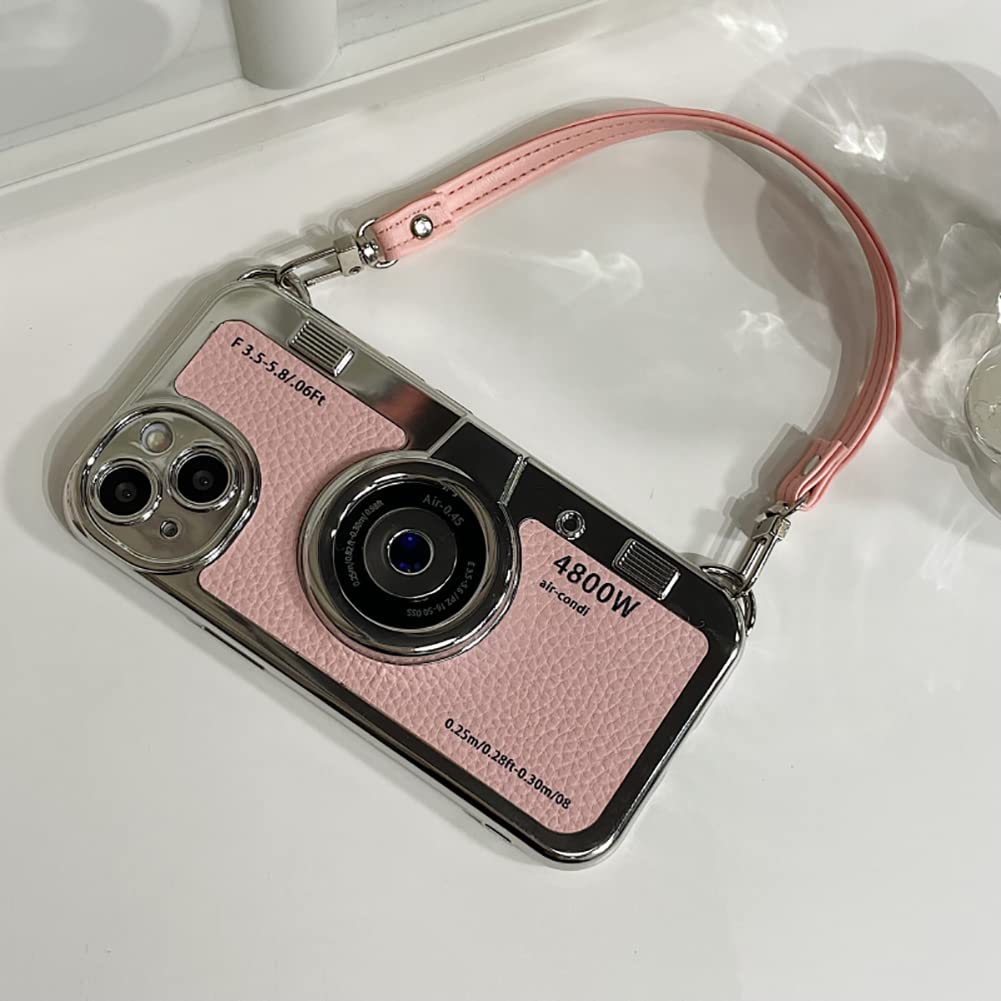 Foto 5 pulgar | Funda Para Teléfono Qokcoahn Compatible Con Iphone 16 Pro, Color Rosa - Venta Internacional.