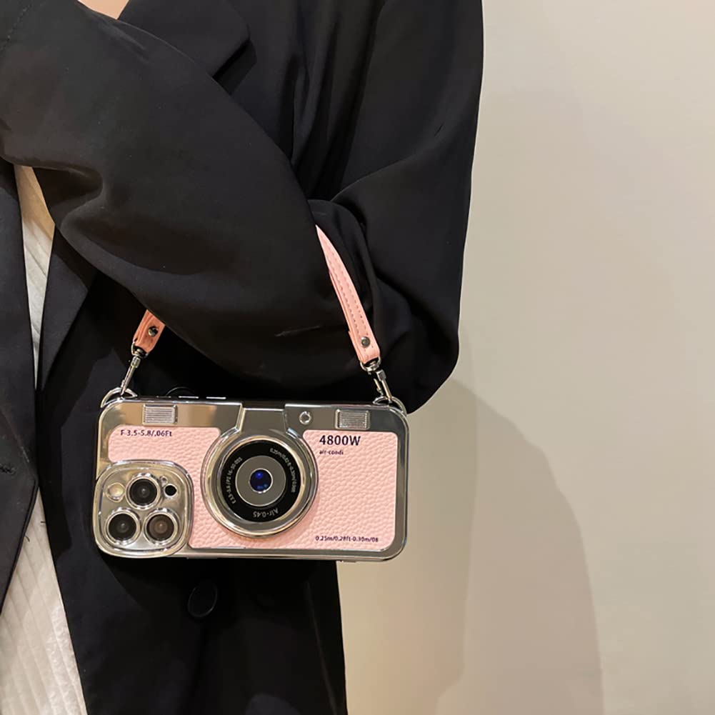 Foto 5 | Funda Para Teléfono Qokcoahn Compatible Con Iphone 16 Pro, Color Rosa - Venta Internacional.