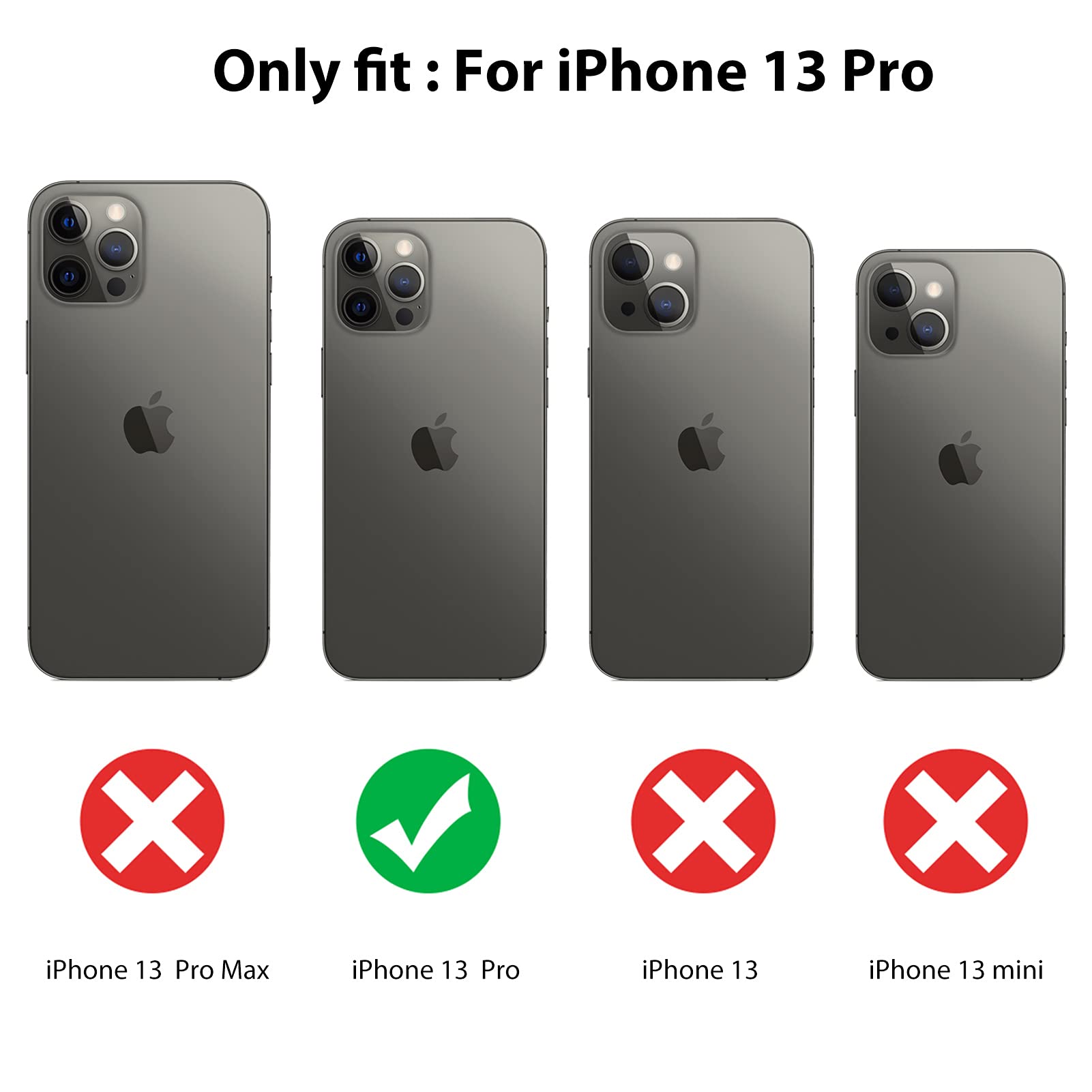 Foto 7 pulgar | Funda De Teléfono Cuwana Compatible Con Iphone 13 Pro De 6.1 Pulgadas - Venta Internacional.