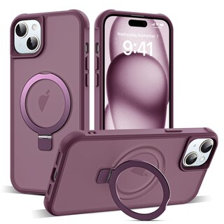 Foto 1 | Funda De Teléfono Sky-lmw Compatible Con Iphone 15, Color Rojo Vino - Venta Internacional.