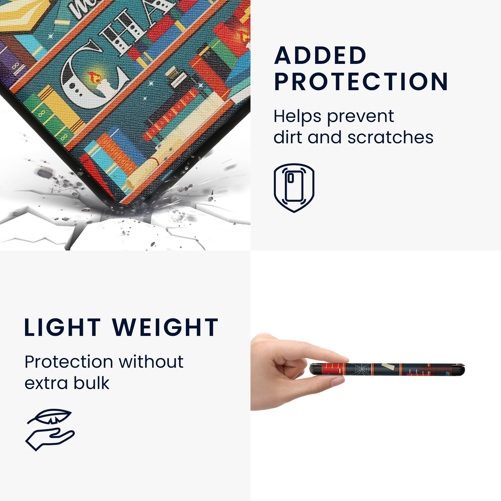 Foto 5 pulgar | Funda Kwmobile Compatible Con El Lector Electrónico Kobo Libra Colour - Venta Internacional.