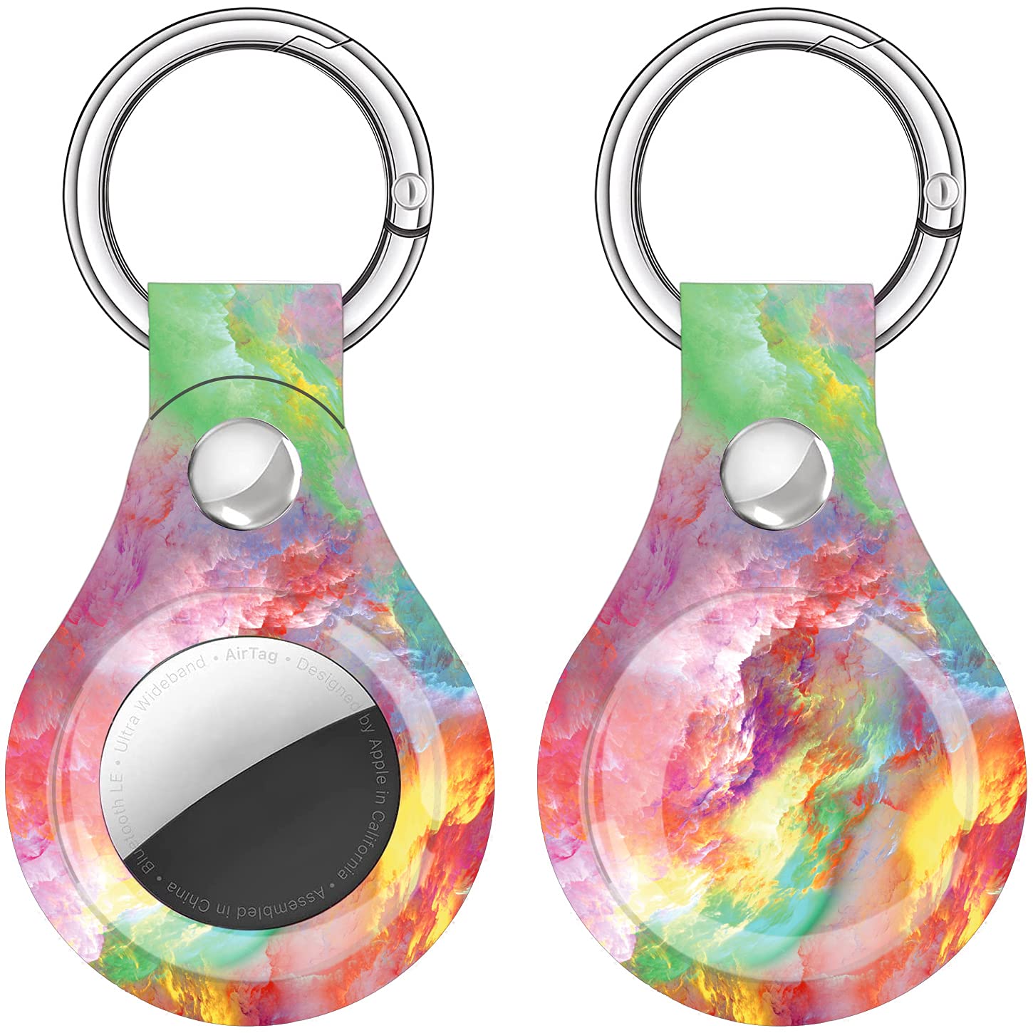 Foto 2 pulgar | Funda Para Airtags Con Soporte Para Airtags, Bonito Llavero Antipérdida Para Mujer - Venta Internacional.