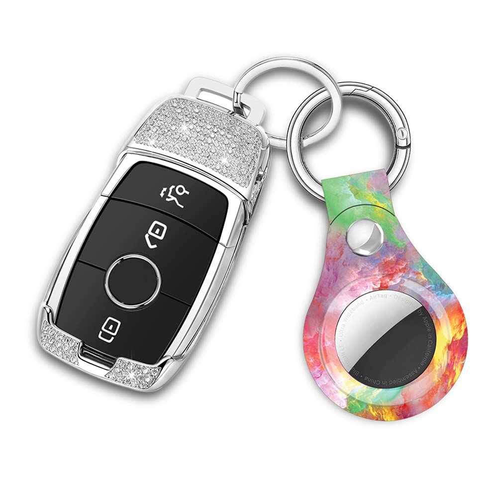 Foto 5 pulgar | Funda Para Airtags Con Soporte Para Airtags, Bonito Llavero Antipérdida Para Mujer - Venta Internacional.