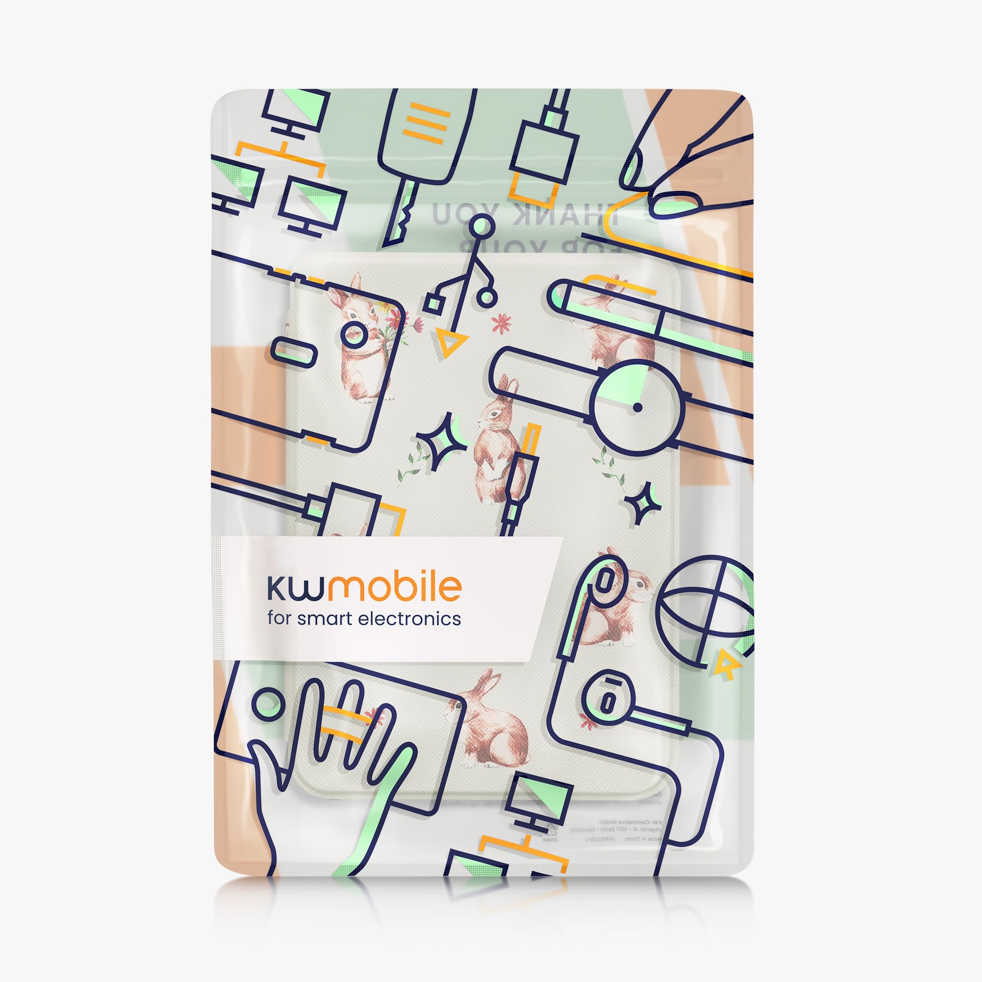 Foto 8 pulgar | Funda Kwmobile Compatible Con El Lector Electrónico Kobo Clara Bw/colour - Venta Internacional.