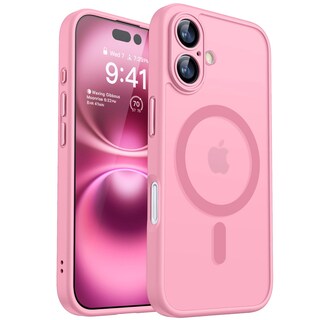 Foto 1 | Funda Magnética Canshn Para Iphone 16 A Prueba De Golpes, Color Rosa - Venta Internacional.