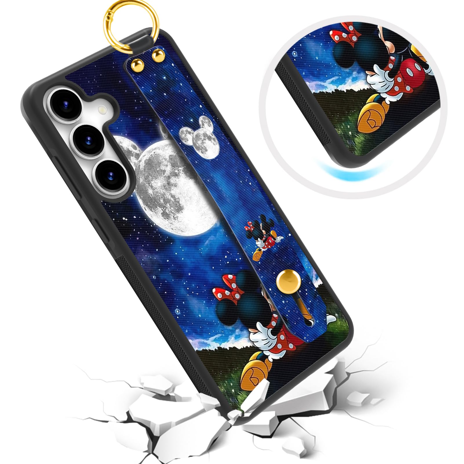 Foto 3 pulgar | Funda De Teléfono Con Dibujos Animados Para Samsung Galaxy S25 Plus - Venta Internacional.
