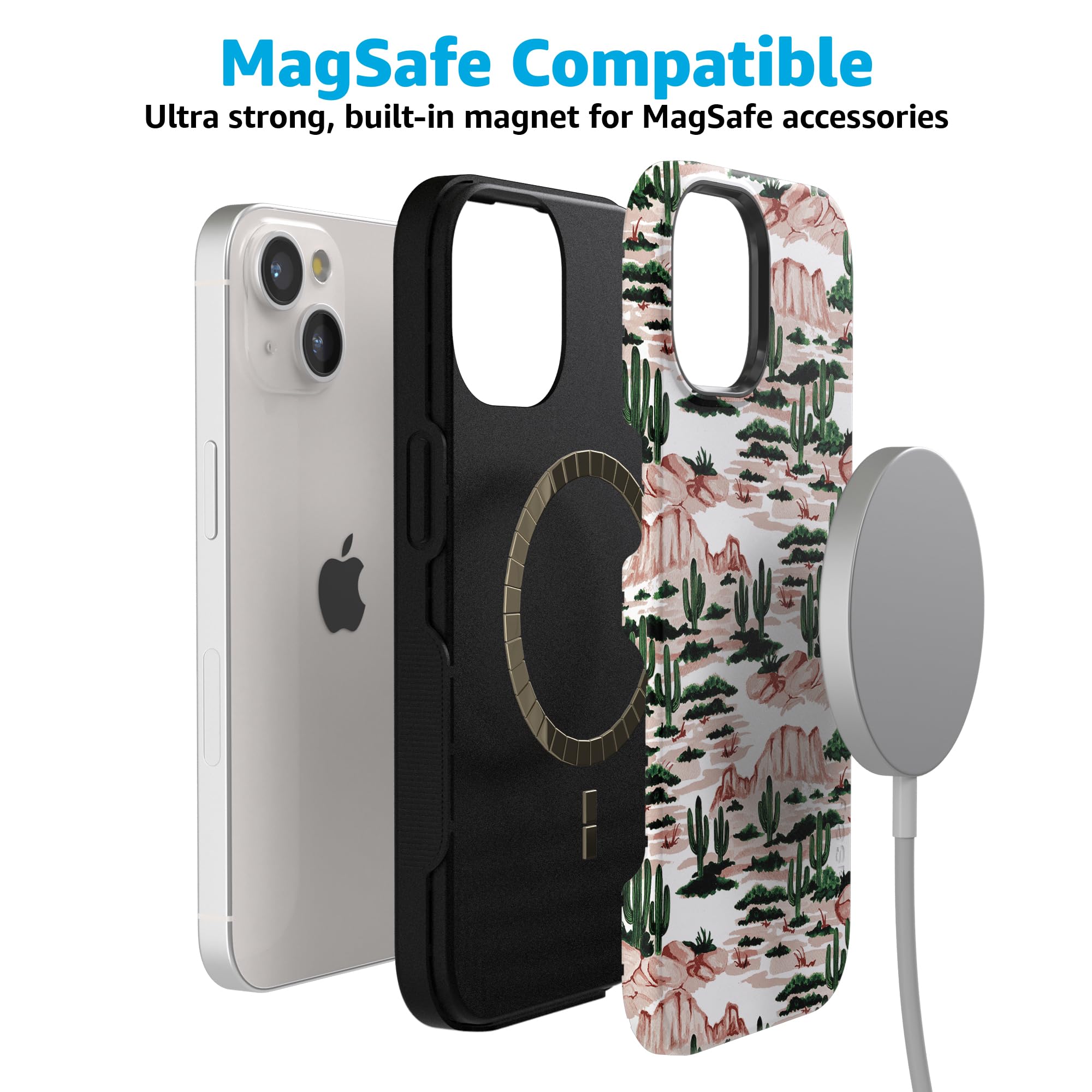 Foto 4 pulgar | Funda Para Teléfono Casely Gold Rush Desert Funda Para Iphone 15 - Venta Internacional.