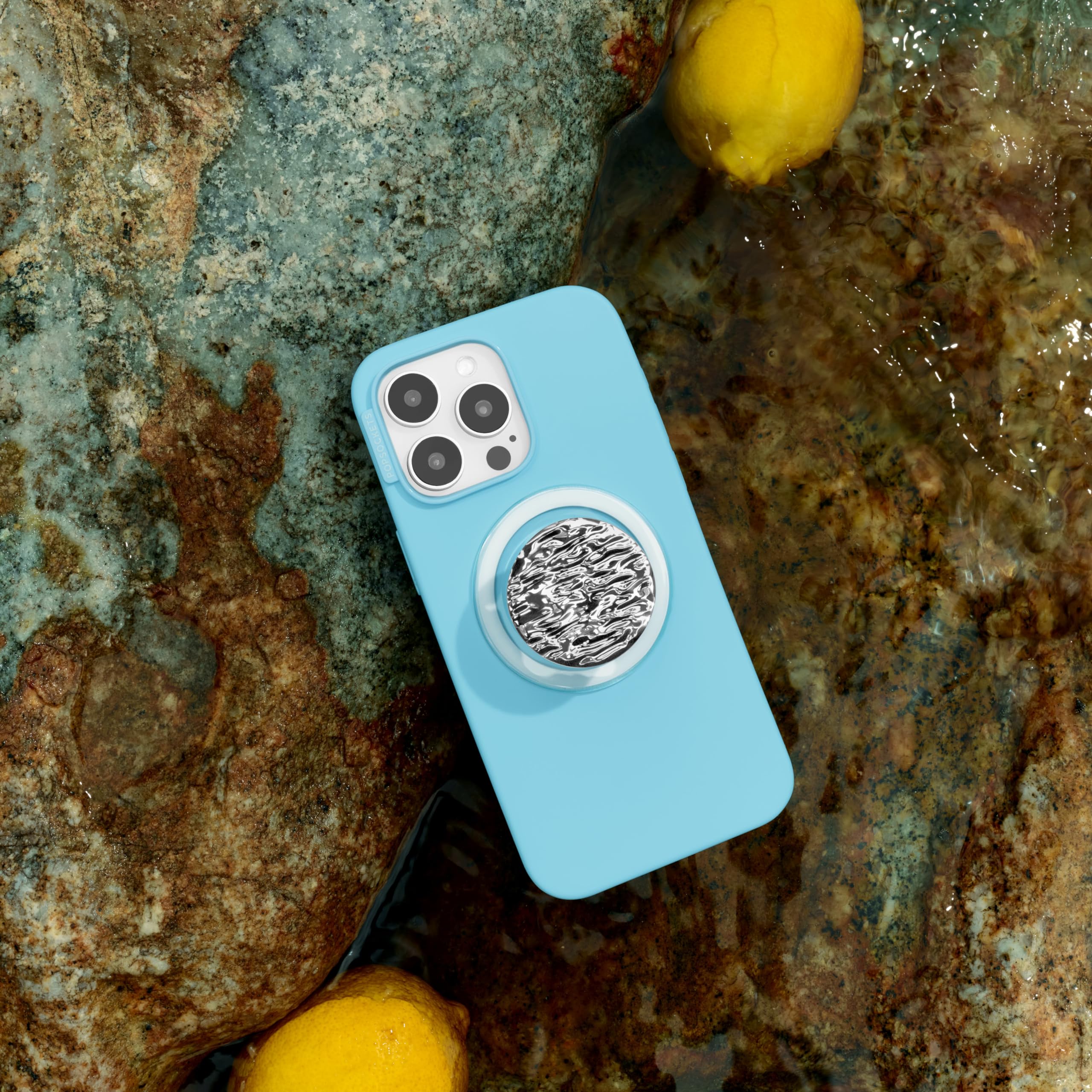 Foto 6 | Empuñadura De Teléfono Popsockets Redonda Compatible Con Magsafe Fata Morgana - Venta Internacional.